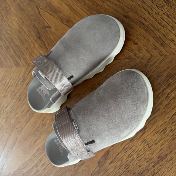 Sorel Light Gray Suede Slip-Ons - Picture 3 of 3